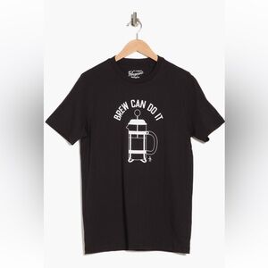 Original Penguin Knit Graphic Short Sleeve T-Shirt | Medium, Black